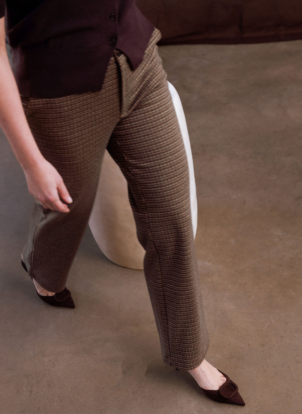 Yest Belinda Check Trouser