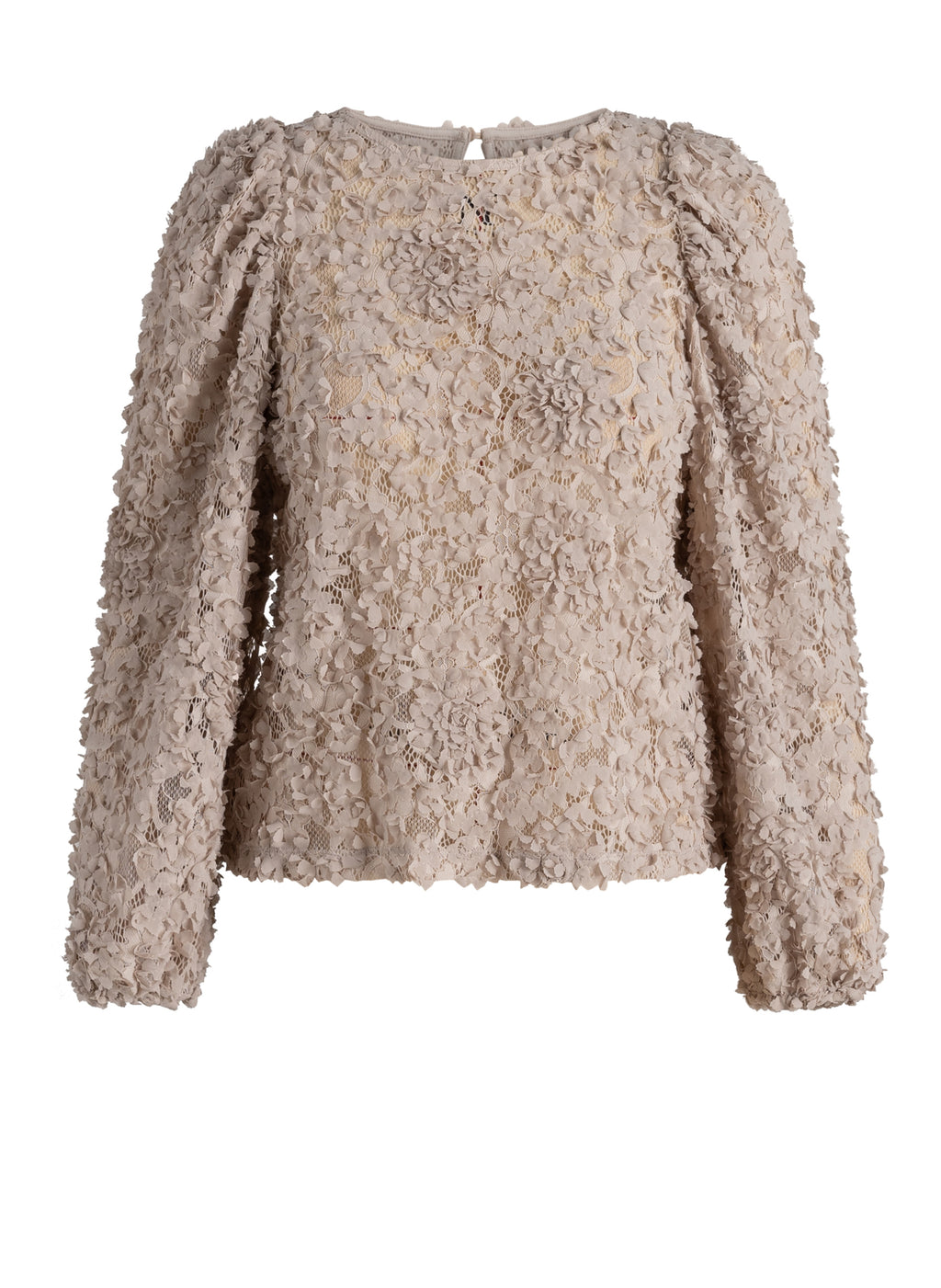 Yest Willa Textured Floral Lace Blouse