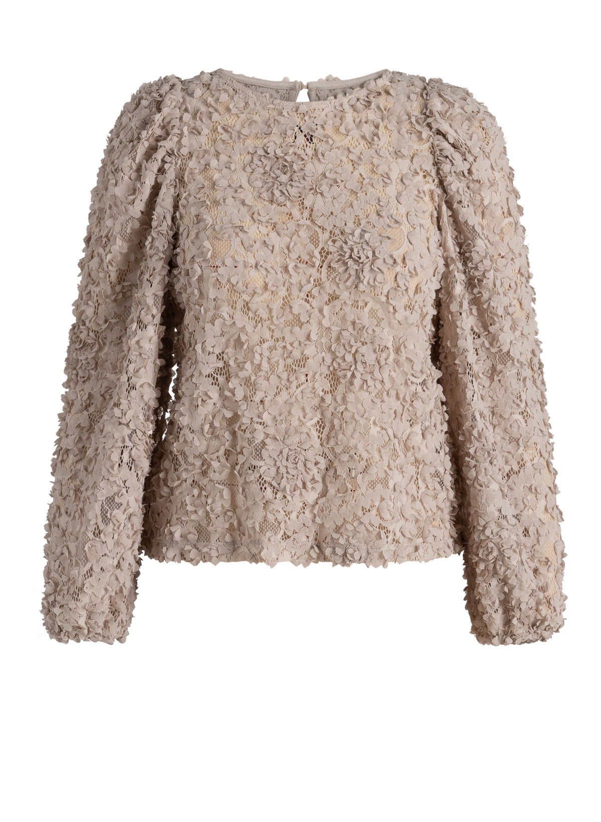 Yest Willa Textured Floral Lace Blouse