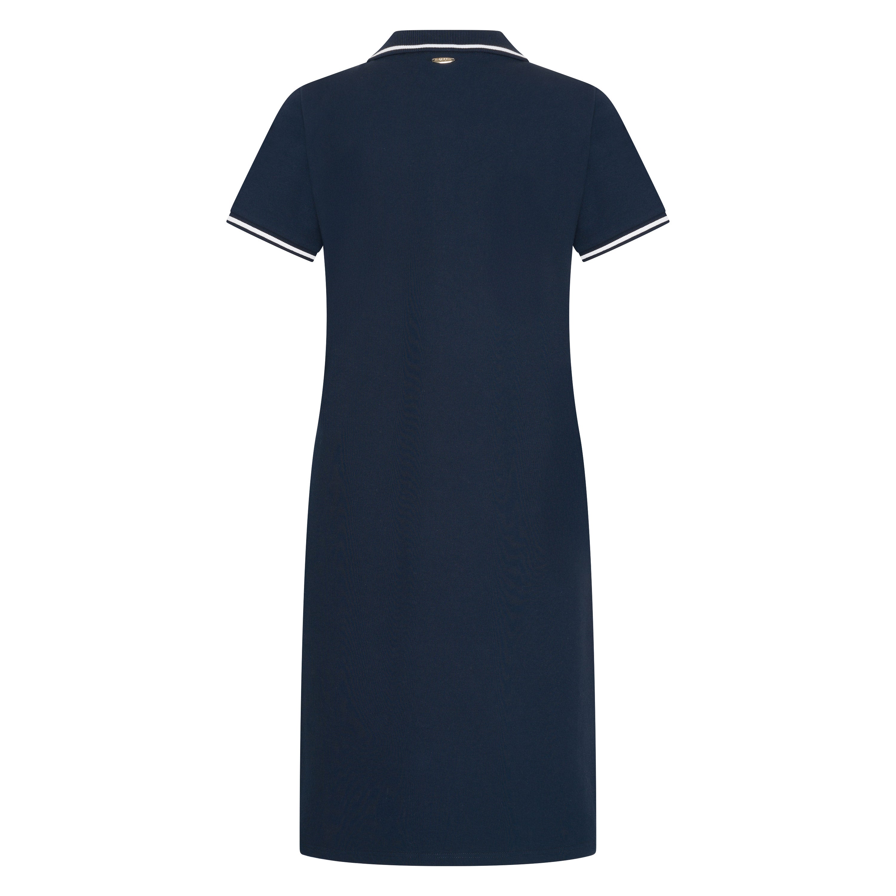HV Society Mila Contrast Trim Polo Dress