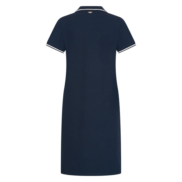 HV Society Mila Contrast Trim Polo Dress