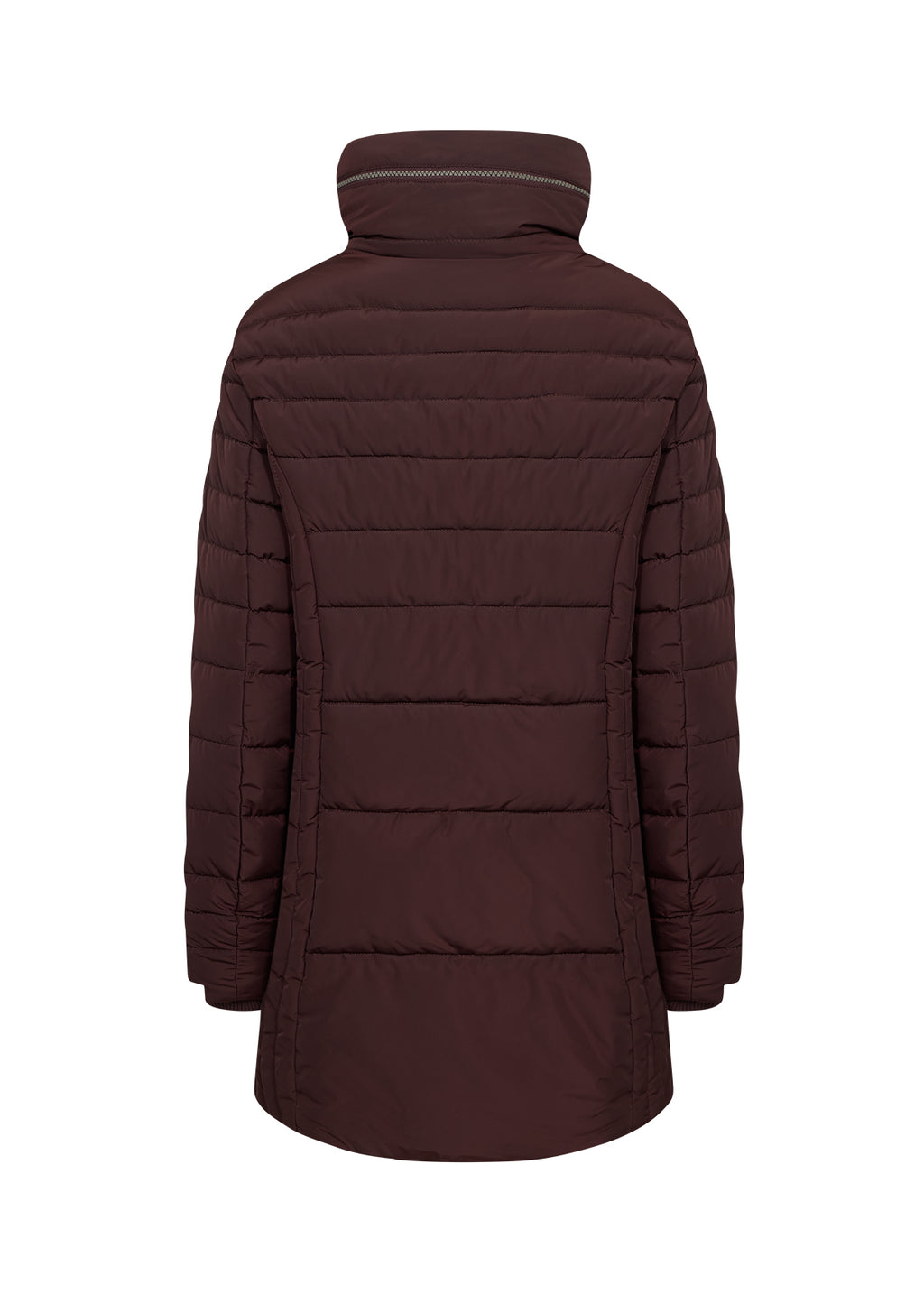 Soyaconcept Nina Zipper Detail Hooded Padded Coat