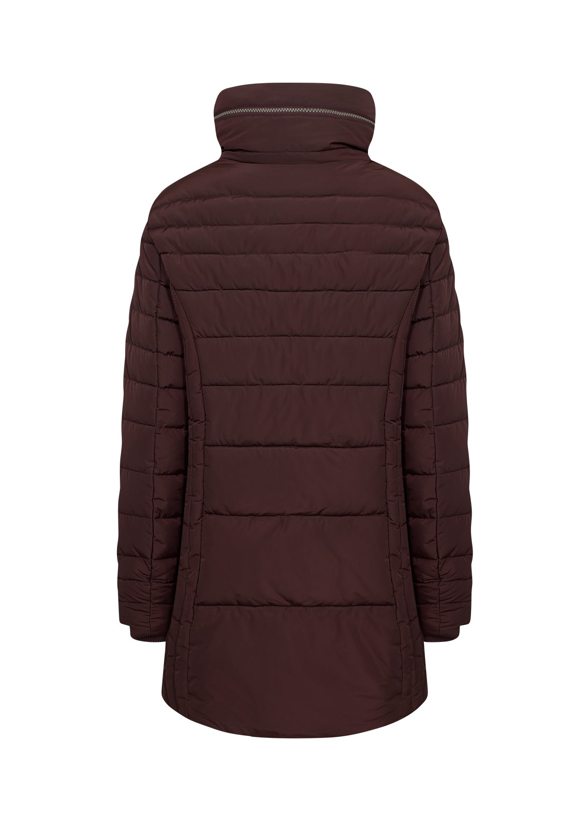 Soyaconcept Nina Zipper Detail Hooded Padded Coat