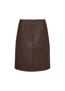 Soyaconcept Gunilla Faux Leather Skirt