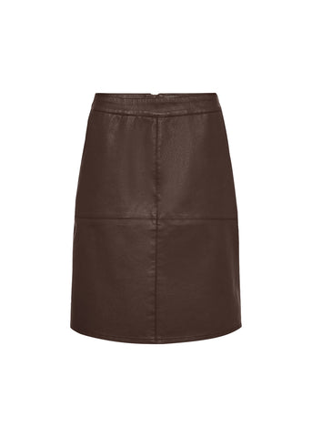 Soyaconcept Gunilla Faux Leather Skirt