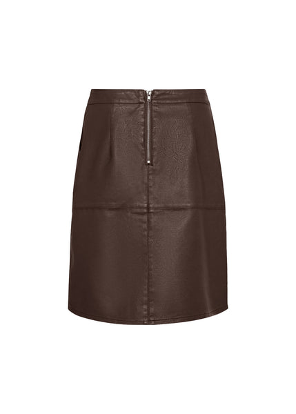 Soyaconcept Gunilla Faux Leather Skirt