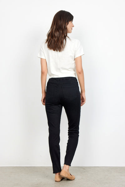 Soyaconcept Nadira Raw Edge Jegging Black