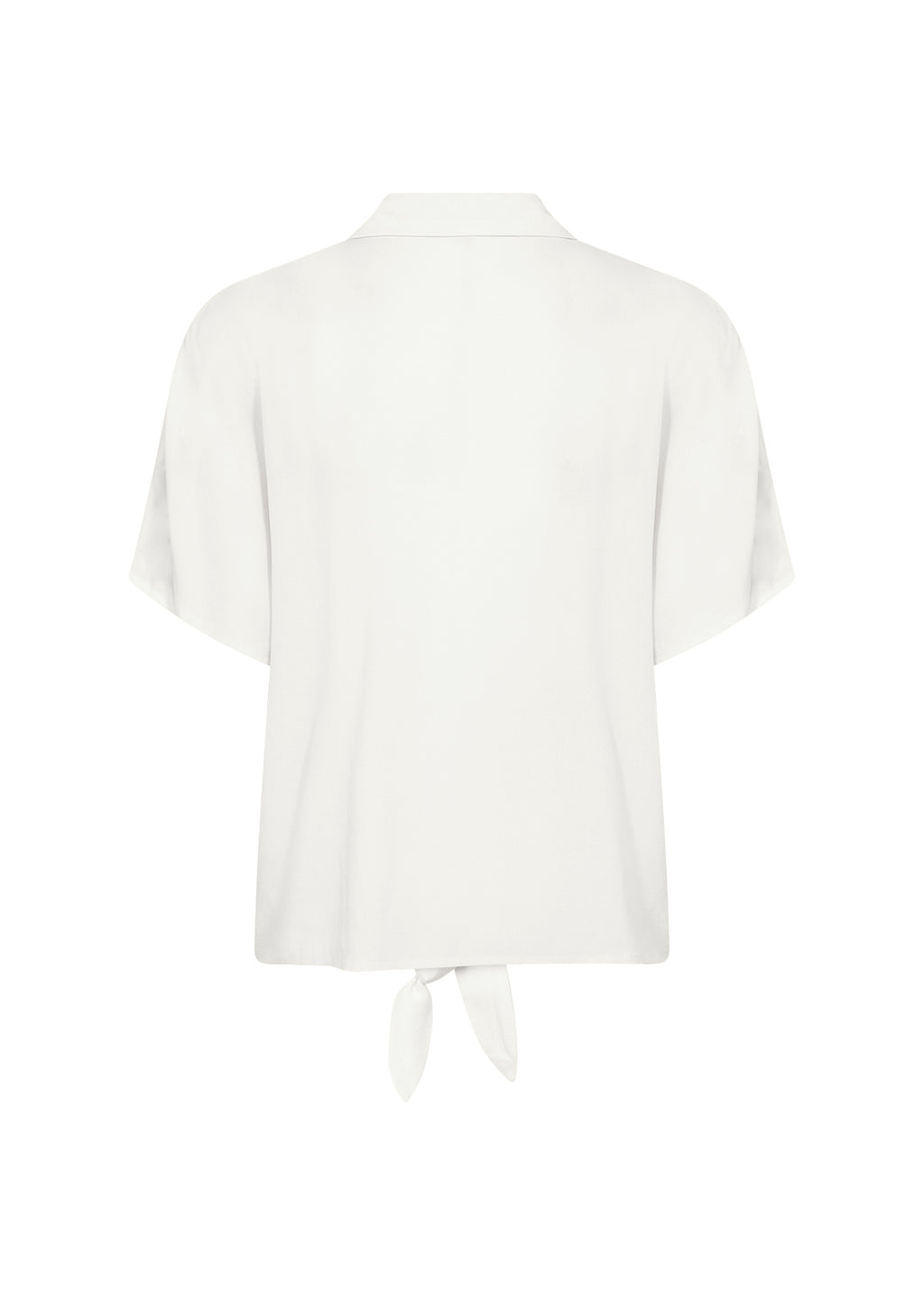 Soyaconcept Radia Tie Hem Short Sleeve Shirt