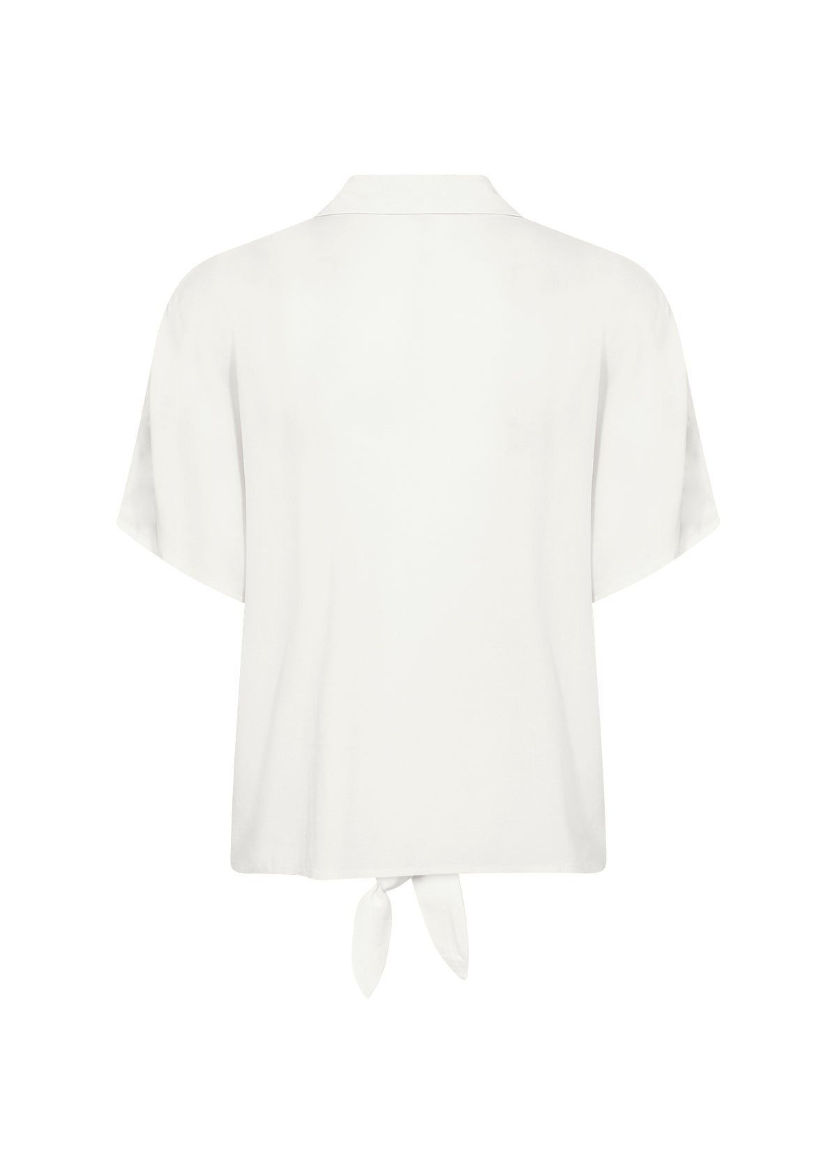 Soyaconcept Radia Tie Hem Short Sleeve Shirt