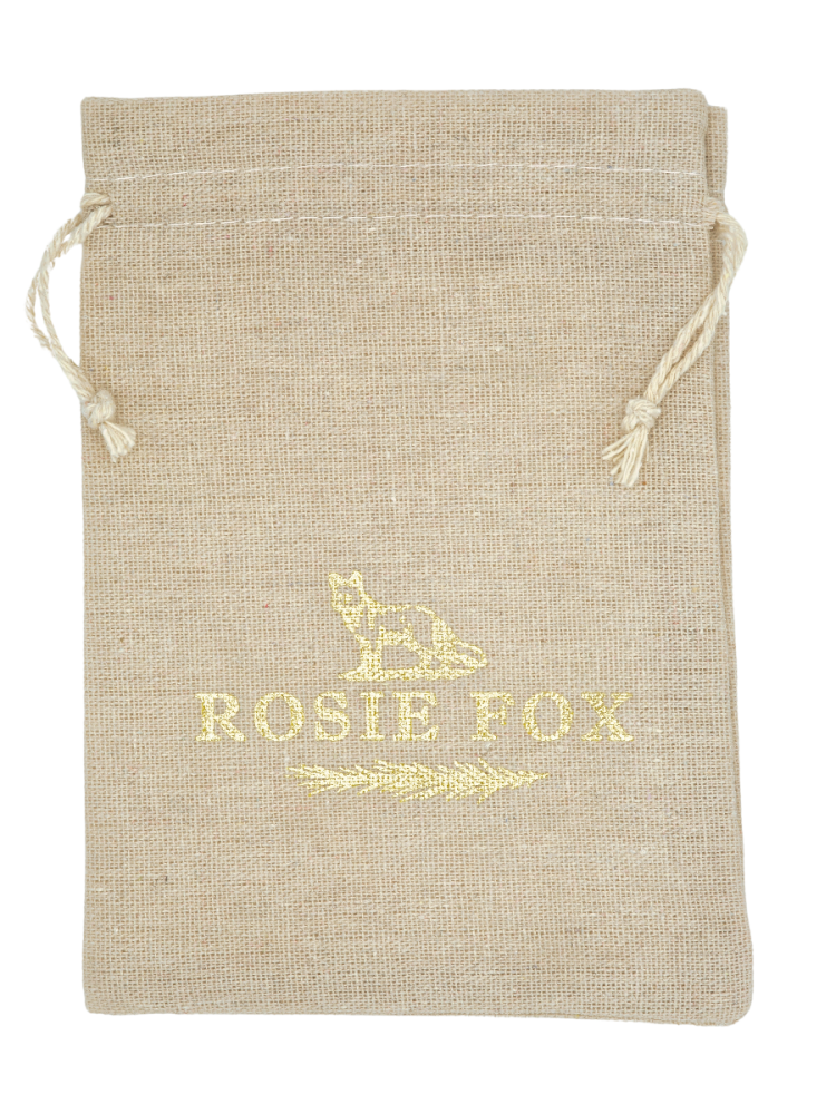 Rosie Fox Strawberry Quartz Flower Tassel Earrings