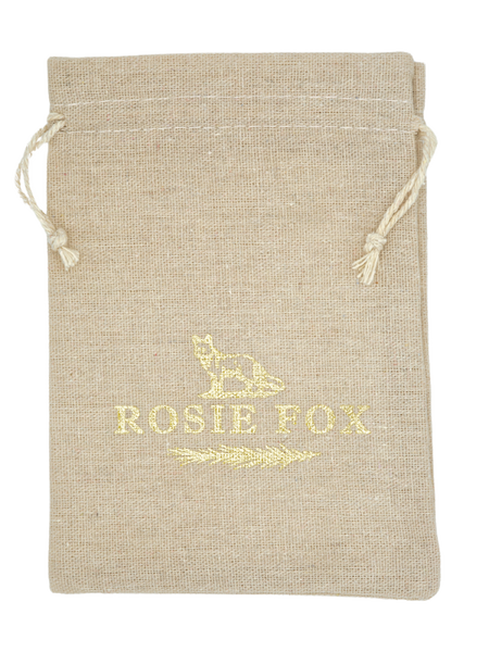 Rosie Fox Strawberry Quartz Flower Chain Necklace