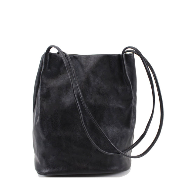 PU Shoulder Bucket Bag