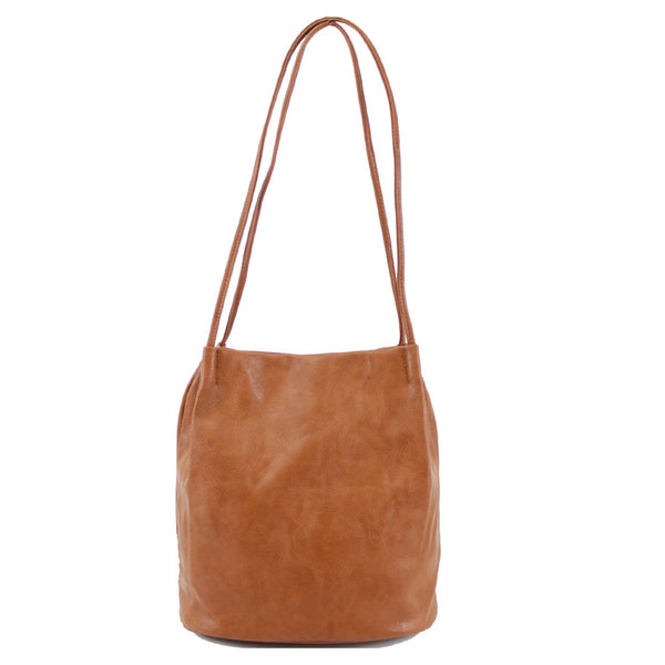 PU Shoulder Bucket Bag