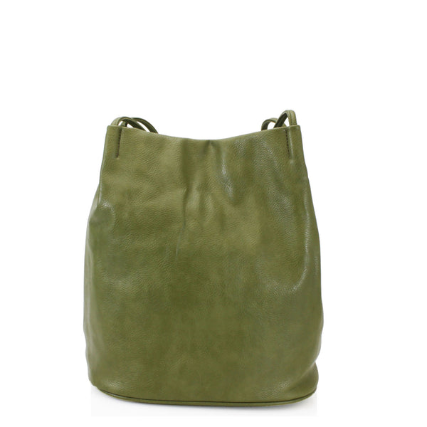 PU Shoulder Bucket Bag