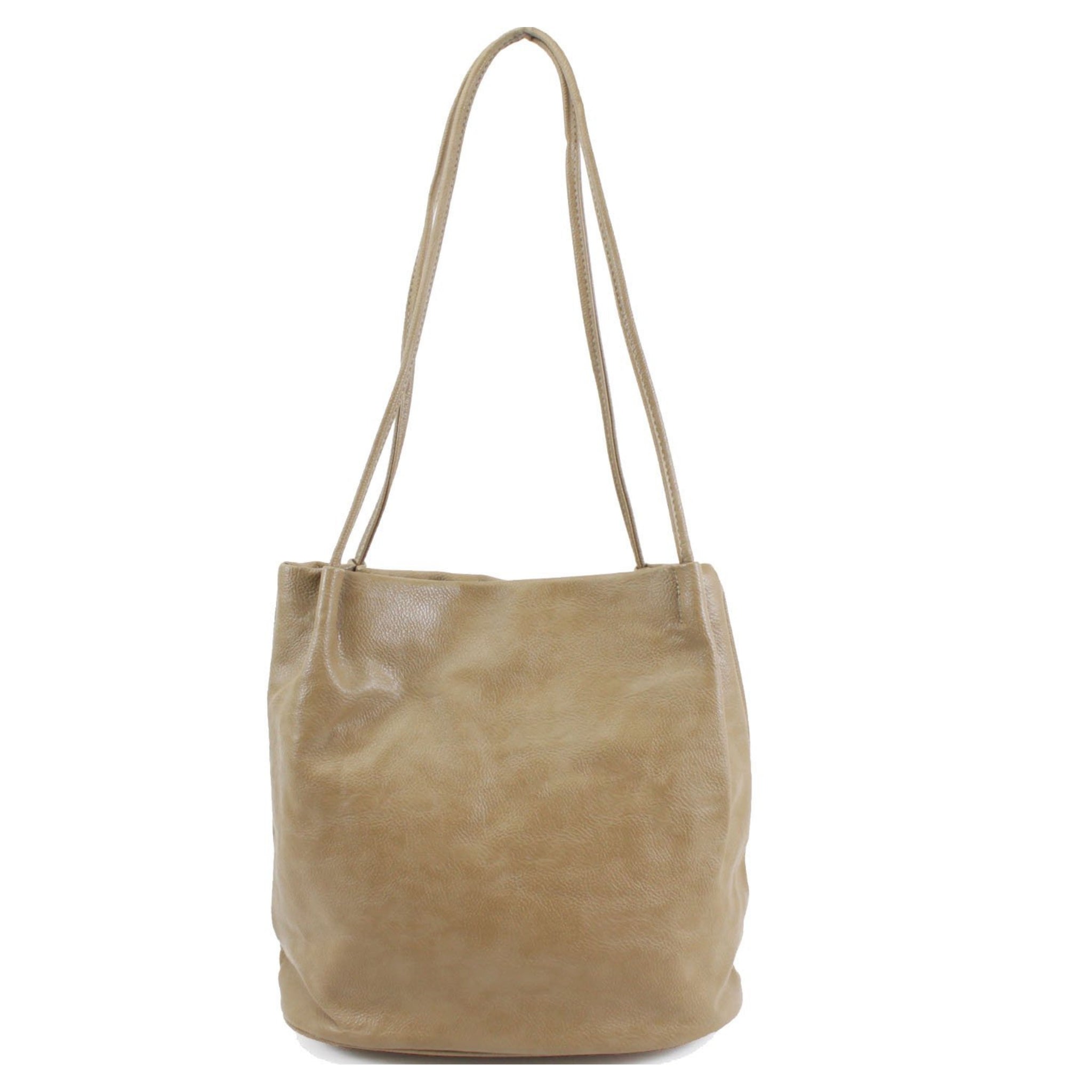 PU Shoulder Bucket Bag