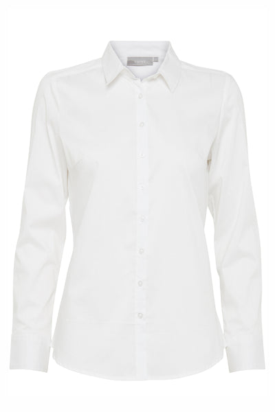 Fransa Basic Button Through Shirt