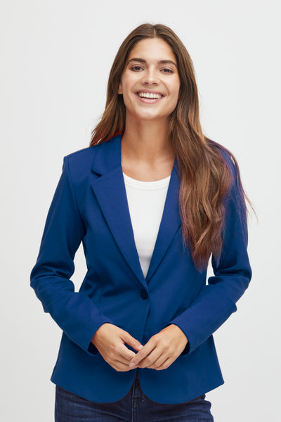 Fransa Blue Blazer 2