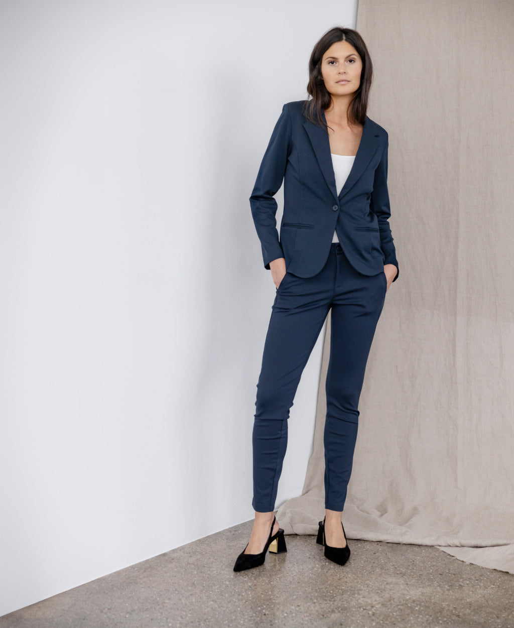 Fransa Navy Blazer