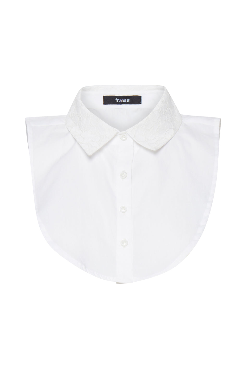Fransa Za Faux Shirt Collar