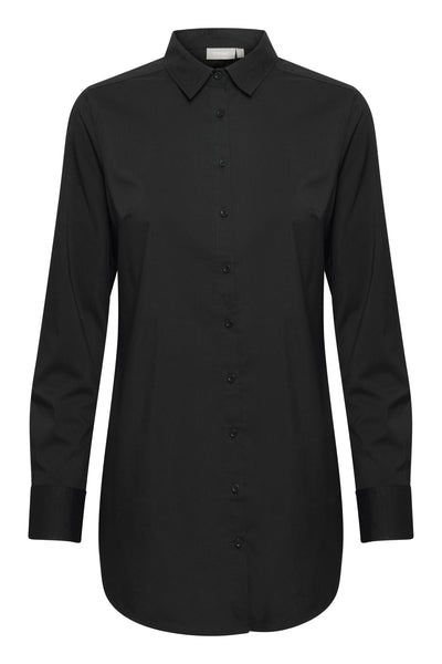 Fransa Long Button Through Shirt