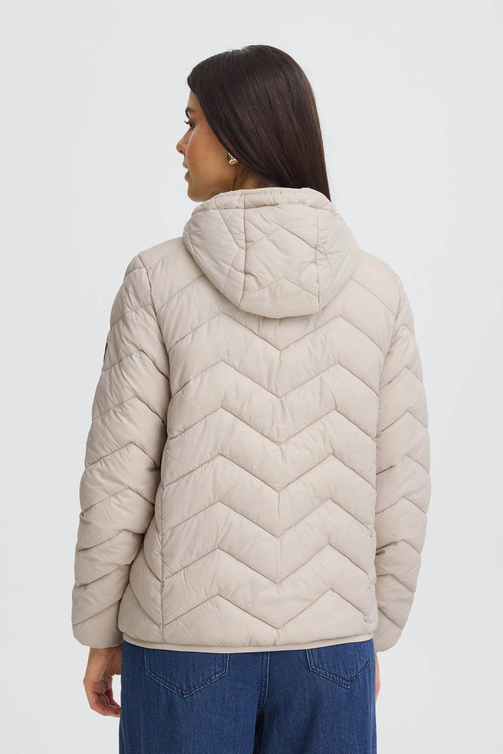 Fransa Bapadding Lightweight Hooded Padded Jacket