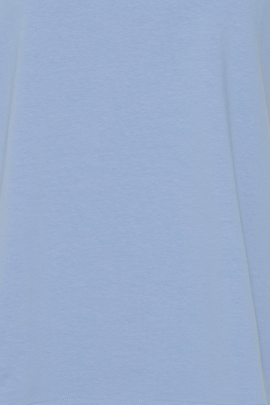 Fransa Za V-Neck Cotton T-Shirt - Blue