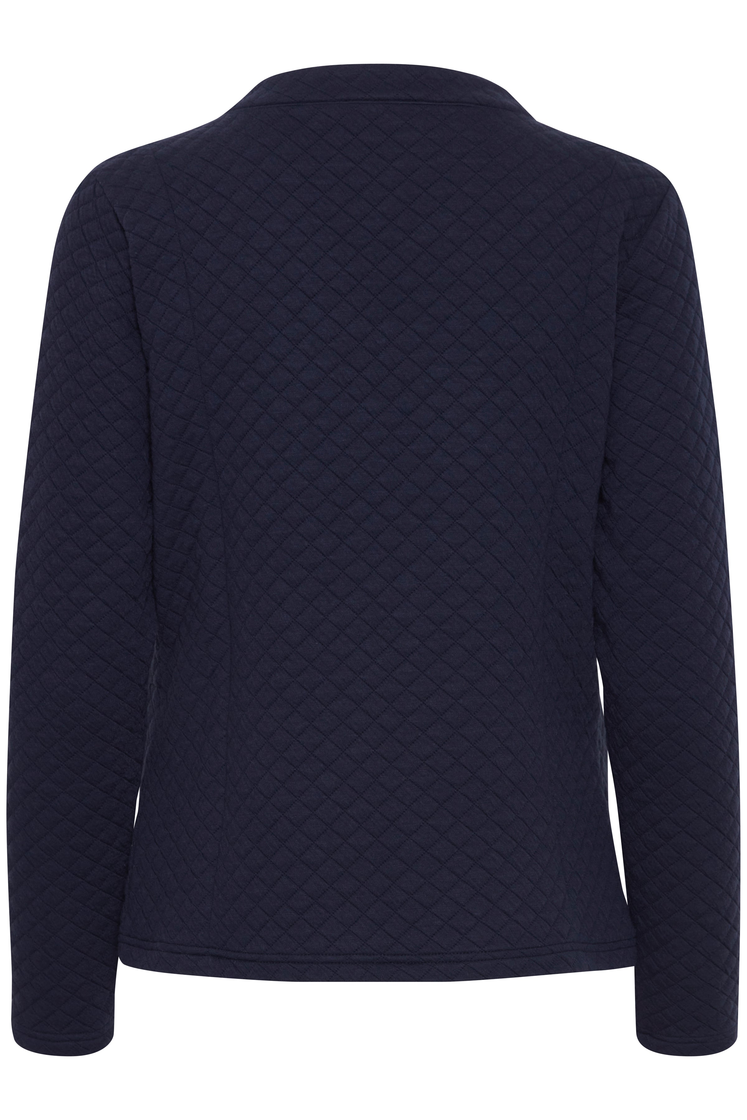 Fransa V Neck Zip Up Cardi
