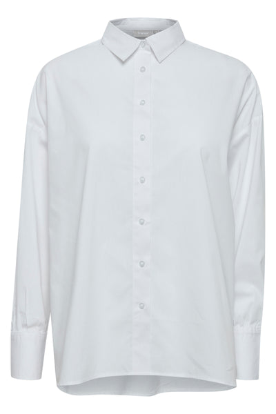 Fransa Basic Button Through Shirt