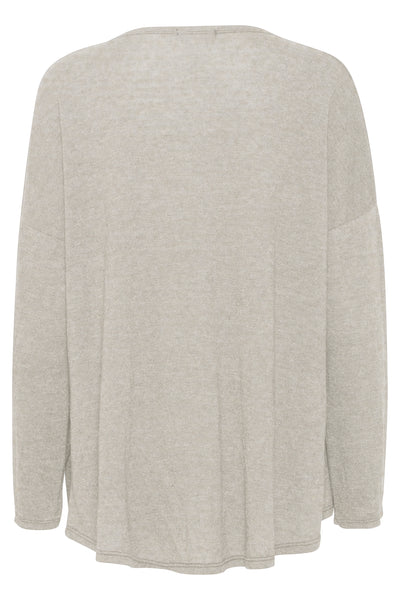 Fransa Lurita Metallic Yarn Top