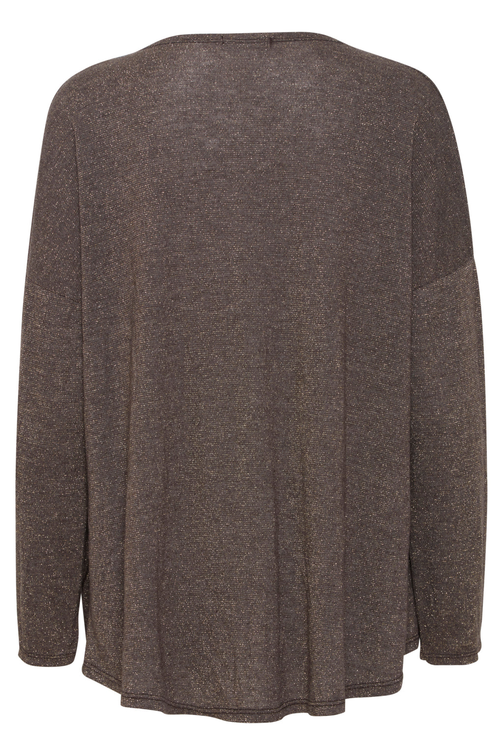 Fransa Lurita Metallic Yarn Top