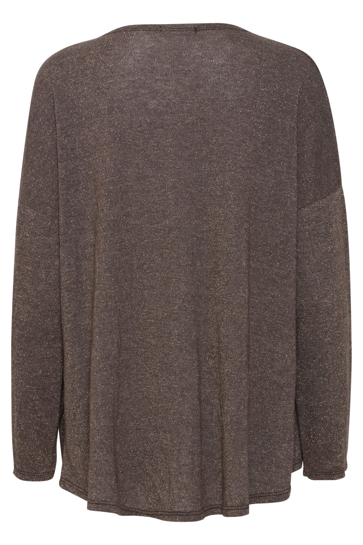 Fransa Lurita Metallic Yarn Top