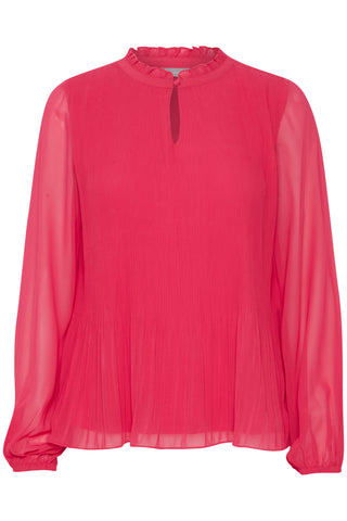 Fransa Pleats Blouse