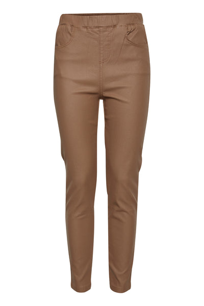 Fransa Malin Leather Look Leggings