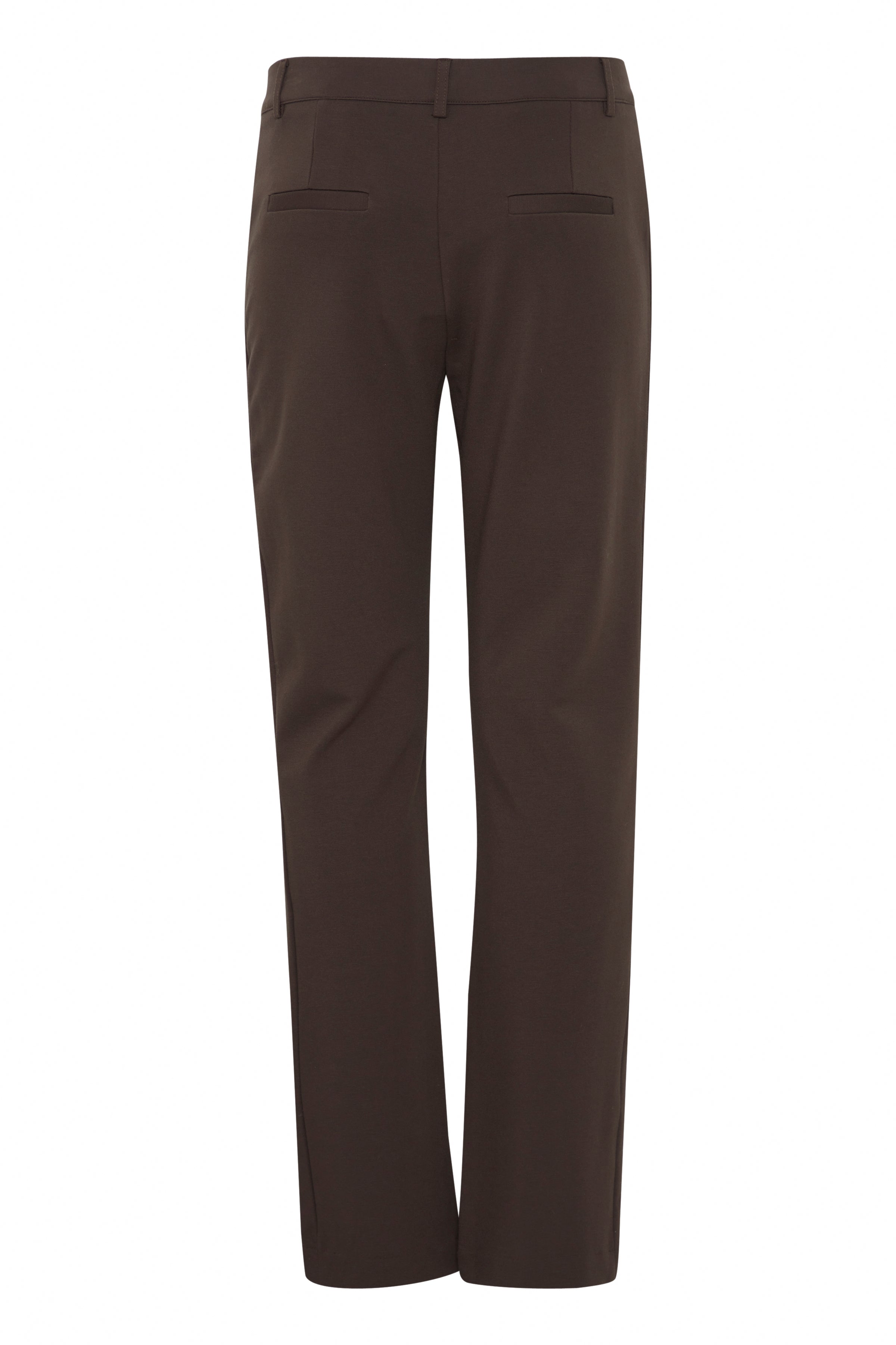 Fransa Lano Straight Leg Trousers - Brown