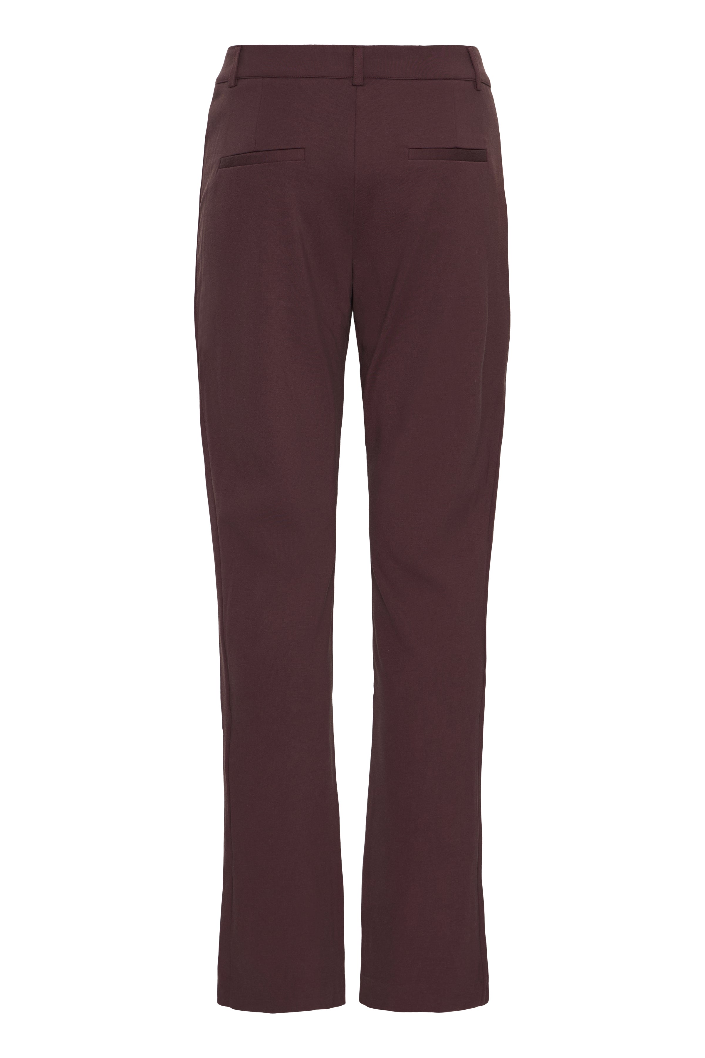 Fransa Lano Straight Leg Trousers - Port