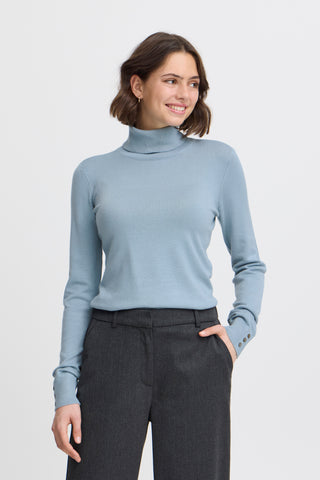 Fransa Clia Knitted Polo Neck