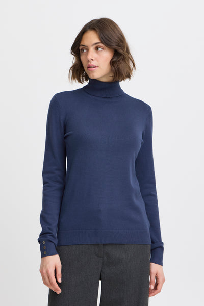 Fransa Clia Polo Neck