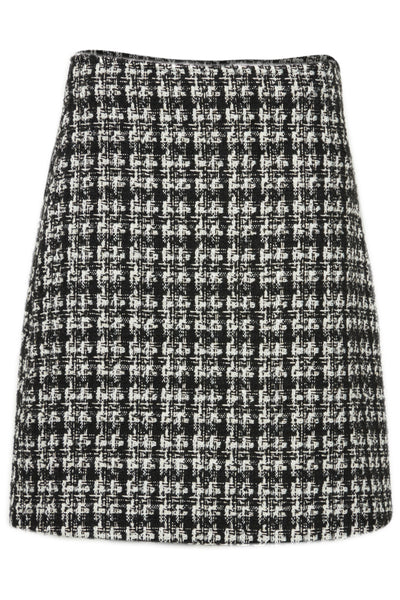 Fransa Kamilu Chequered Skirt