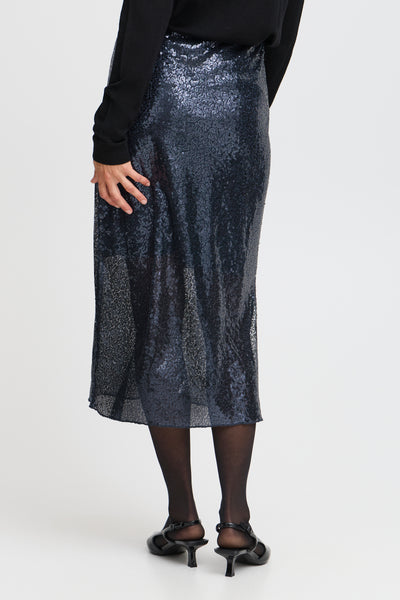 Fransa Cosima Sequin Skirt