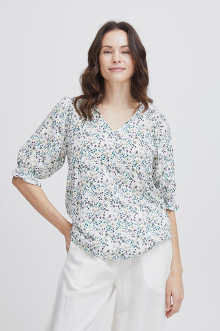 Fransa Manja Floral Blouse