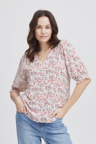 Fransa Manja Floral Blouse