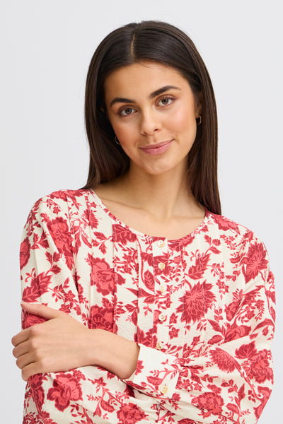 Fransa Hita Floral Blouse