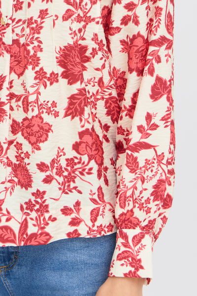 Fransa Hita Floral Blouse