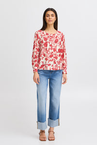 Fransa Hita Floral Blouse