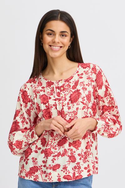 Fransa Hita Floral Blouse