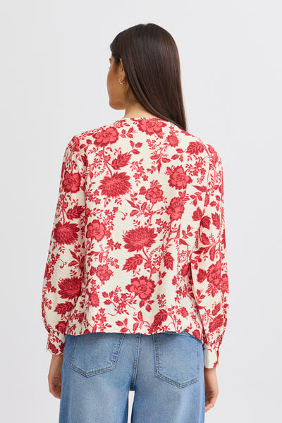 Fransa Hita Floral Blouse