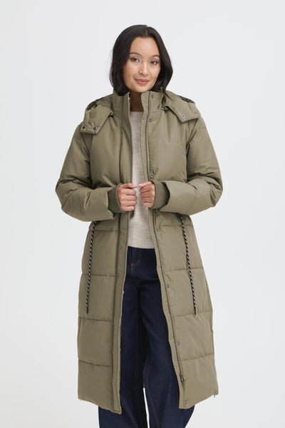 Fransa Maise Long Padded Coat