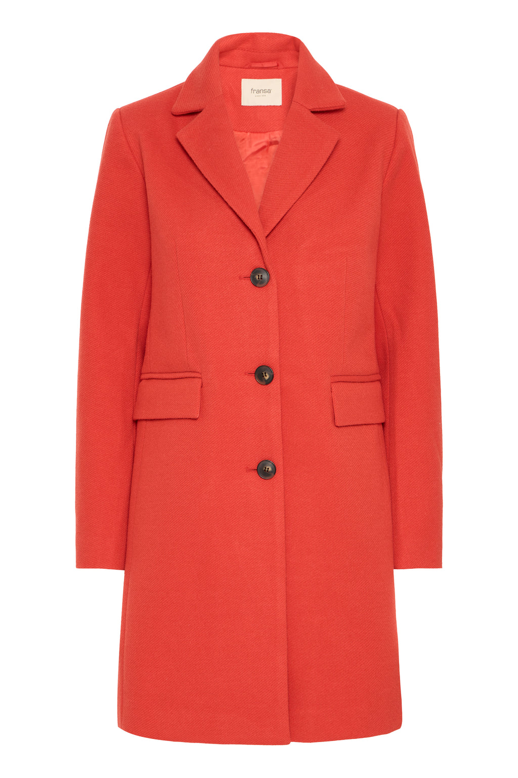 Fransa Evilla Jacket - Red