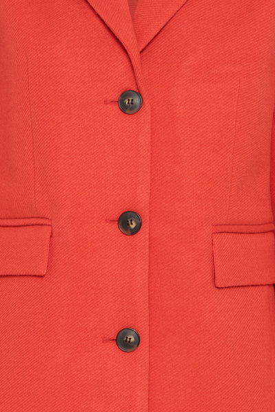 Fransa Evilla Jacket - Red
