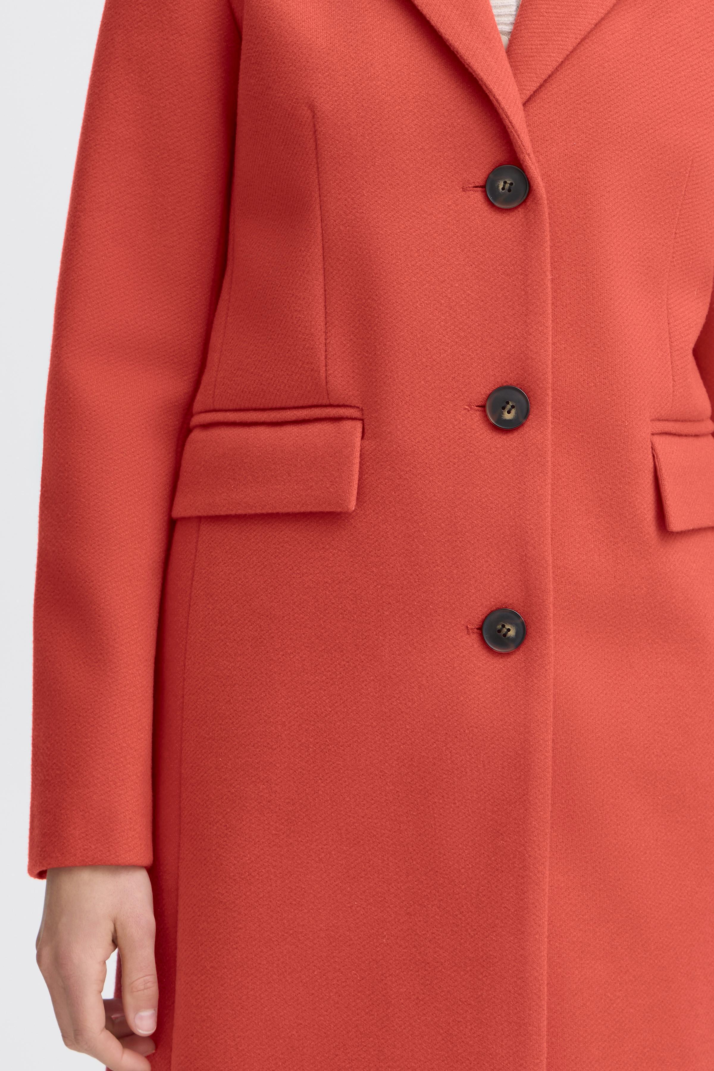 Fransa Evilla Jacket - Red